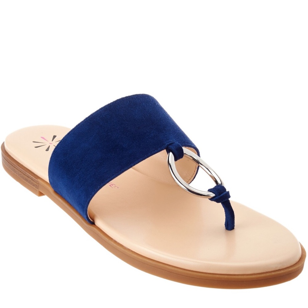 Isaac Mizrahi Live! ‘Jasmine’ Suede Sandals